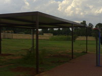 Multiple carports